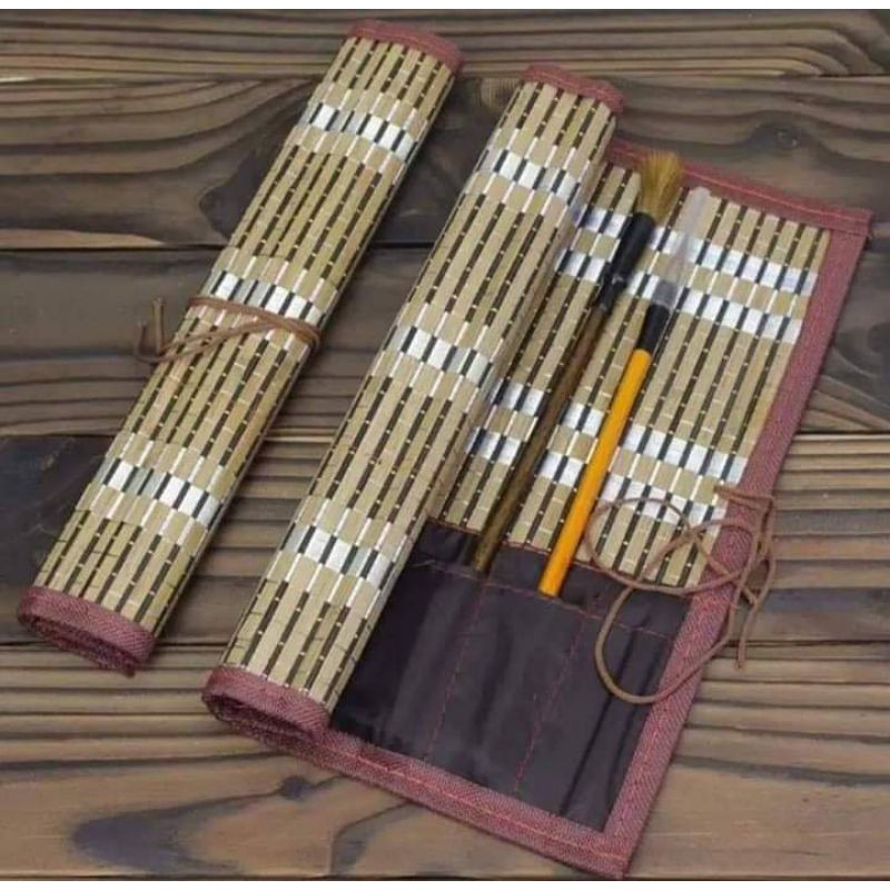 Mành cuốn bút lông thư pháp